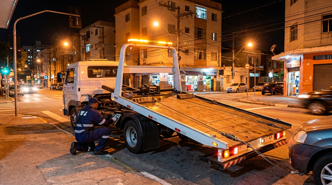 Guincho 24h profissional em Joinville‑SC