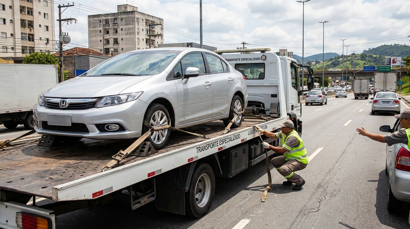 Transporte de Motocicletas em Joinville‑SC